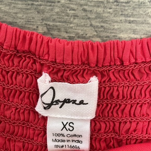 Japra Romper In Red Ish Pink - Picture 3 of 3